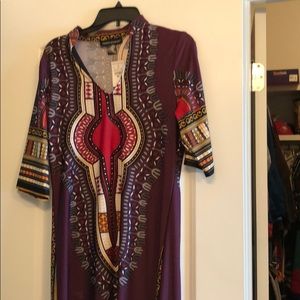 African Print Dress